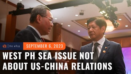 Marcos: South China Sea dispute isn’t about US-China competition
