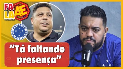 Cadê o Ronaldo? Hugão critica ‘sumiço’ de dono do Cruzeiro