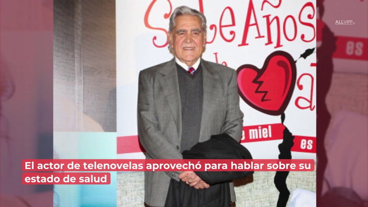 Eric del Castillo desmiente rumores de Alzheimer: "todo se revierte en esta vida"