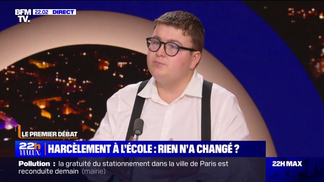 Harcèlement scolaire: Dans 9 cas sur 10, on est sur des enfants qui souffrent autant qu'ils font de mal , pour Hugo Martinez (président de l'association Hugo! )