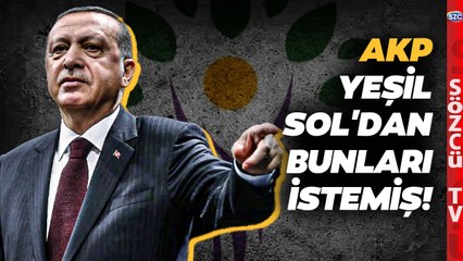 Yeşil Sol ile AKP'nin Seçim Pazarlığı! Eski AKP'li Emin Şirin'den Bomba Kulis