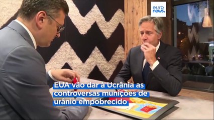 Munições de urânio empobrecido fazem parte da nova ajuda dos EUA à Ucrânia