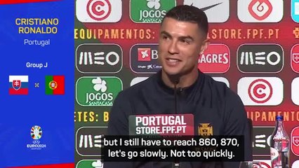 Download Video: Ronaldo still eyeing up milestones as he chases 900 career goals