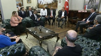 Türkiye Barolar Birliği'nden Vahap Seçer'e Ziyaret