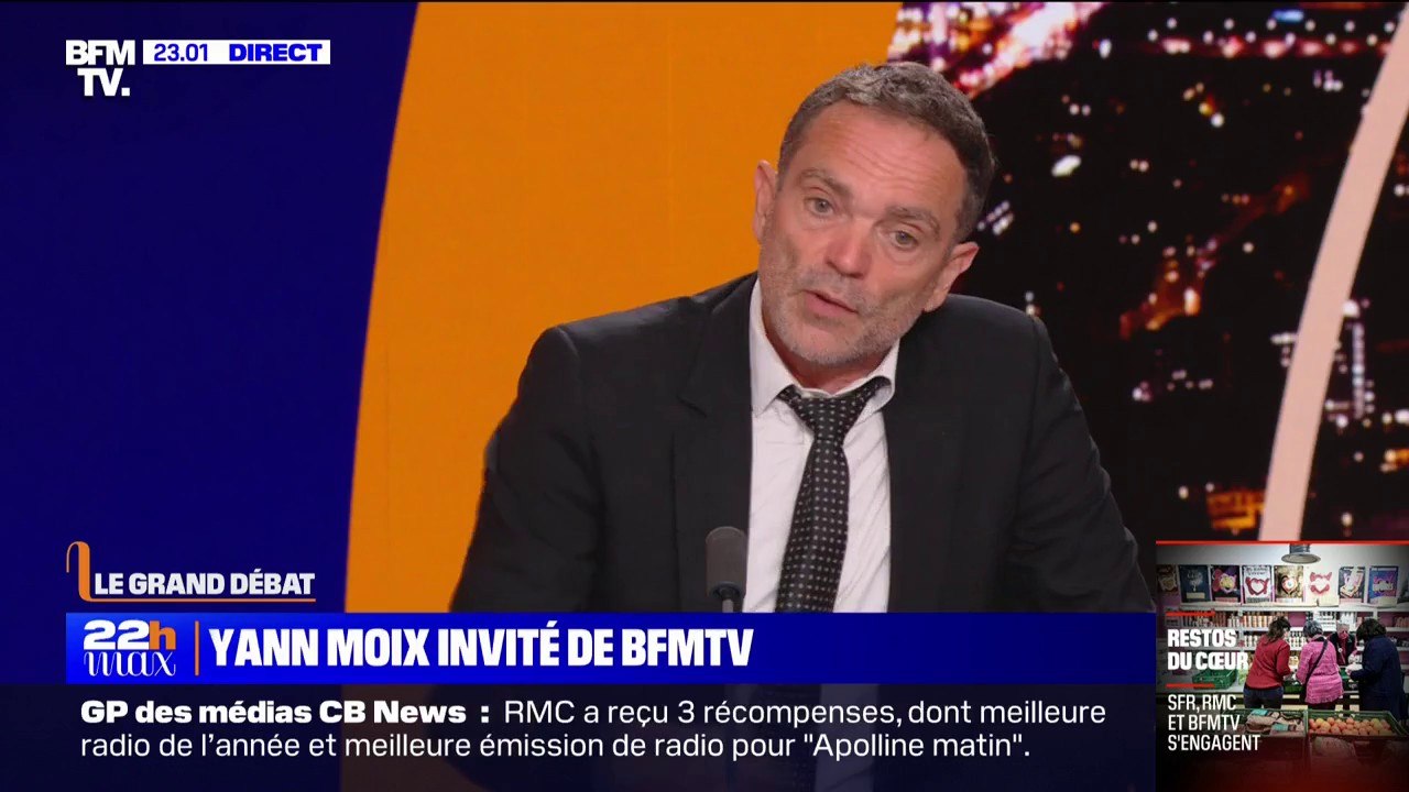 Yann Moix: "Je préfèrerais une école où tout le monde est déguisé en religion de ce que vous voulez, mais où les fautes d'orthographe seraient moins nombreuses"