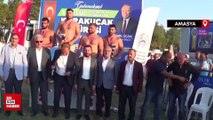 Suluova Karakucak Güreşleri'nin başpehlivanı Erhan Yaylacı oldu