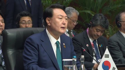 尹 "한일중 협력 활성화돼야...일·중 정부와 긴밀히 소통" / YTN