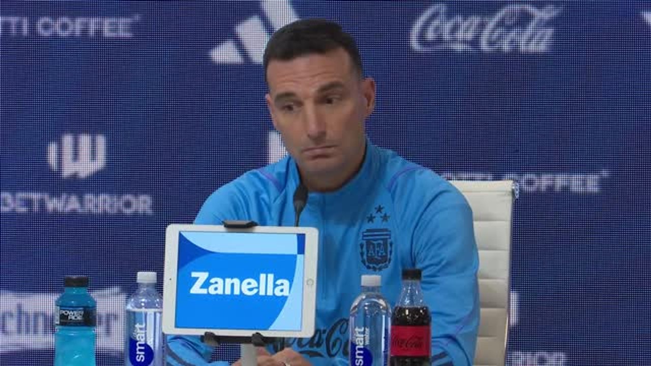 Scaloni: 'Gibt keinen Grund Messi zu schonen'