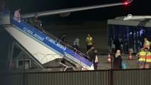 Trabzon-Cidde seferini yapan yolcu uçağı Trabzon Havalimanı'na acil iniş yaptı