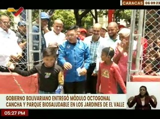 Gobierno de Caracas entrega Módulo Octogonal "José María Vargas" en los Jardines del Valle