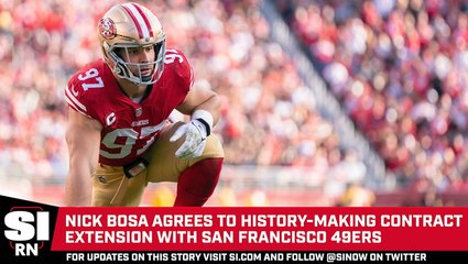 Nick Bosa Agrees To Record $170 Million Contract Deal With San Francisco 49ers