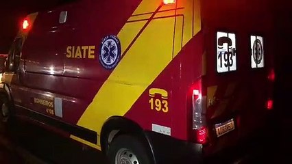 Siate atende vítimas de acidente de trânsito na BR-163