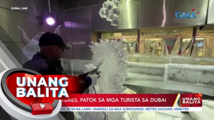 Ice sculptures, patok sa mga turista sa Dubai | UB