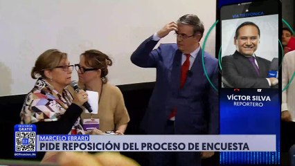 Marcelo pide que la encuesta de Morena se repita