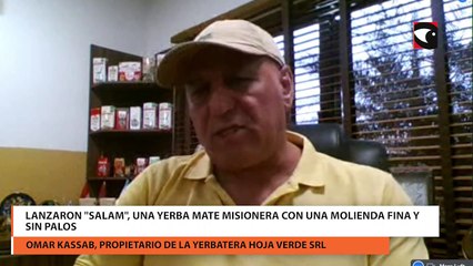 lanzaron salam, una yerba mate misionera con una molienda fina y sin palos