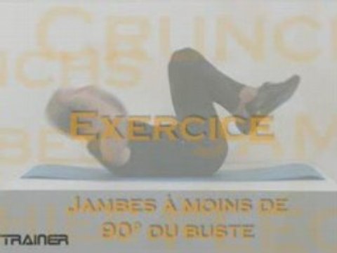 coach video - fitness et musculation : les crunchs