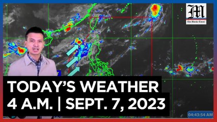 Early Morning Weather Update for September 7, 2023 ☀️