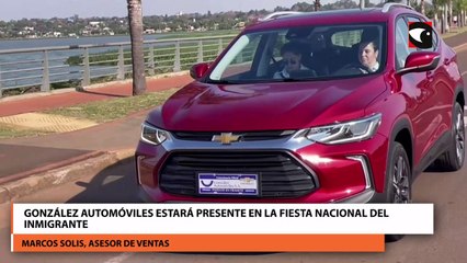 González automóviles estará presente en la fiesta nacional del inmigrante