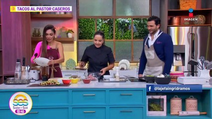 Prepara Tacos de Pastor caseros con la Chef  Ingrid Ramos