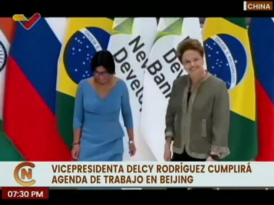 Vpdta. Delcy Rodríguez cumple agenda de trabajo en Beijing para fortalecer los lazos de cooperación