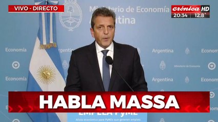 Massa: "Las pymes son claves en la generación del empleo en la Argentina"