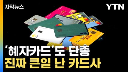 [자막뉴스] '그 돈 어떻게 구해?'...엎친 데 덮친 카드사 / YTN