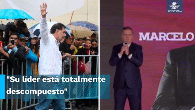 Marcelo se derrotó solo : Noroña pide serenidad a simpatizantes de Ebrard