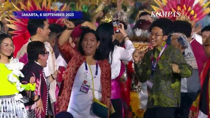 Asyik, Basuki dan Erick Thohir Joget saat Gala Dinner KTT ASEAN