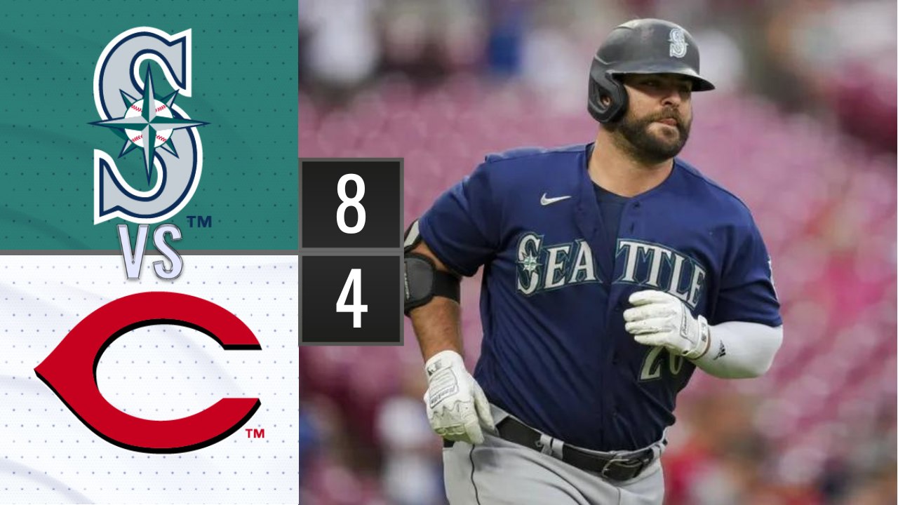 Resumen Marineros de Seattle vs Rojos de Cincinnati MLB 06-09-2023