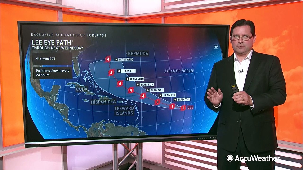 Hurricane Lee to keep intensifying in the days to come
