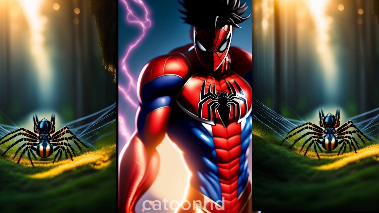 potrait of spiderman