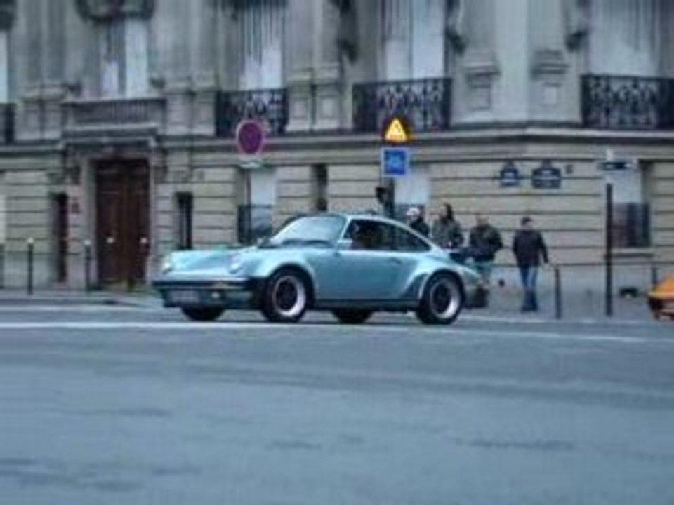 Porsche 930 Turbo - Rally de Paris 2008