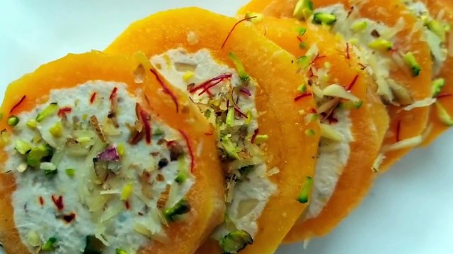 Mango kulfi mango stuffed recipe