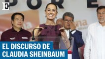 El discurso de Claudia Sheinbaum como candidata de Morena