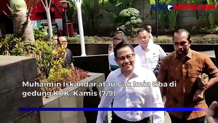 Cak Imin Tiba di KPK, Diperiksa Jadi Saksi Dugaan Korupsi Kemnaker