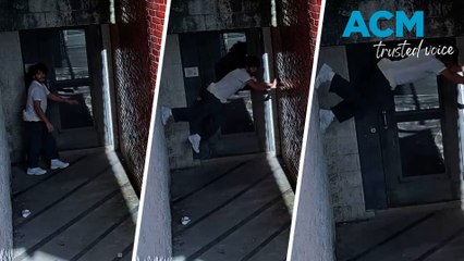 Inmate ‘crab walks’ up wall to escape prison in US