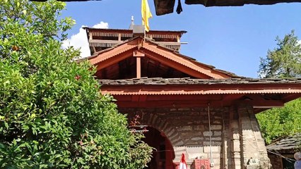 Happy Krishna Janmashtmi -1000 years old Muralidhar  Krishna Temple, Thawa, Naggar -Radha, Kullu