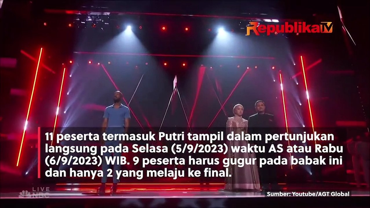 Video Menegangkan Pengumuman Putri Ariani Lolos ke Final AGT