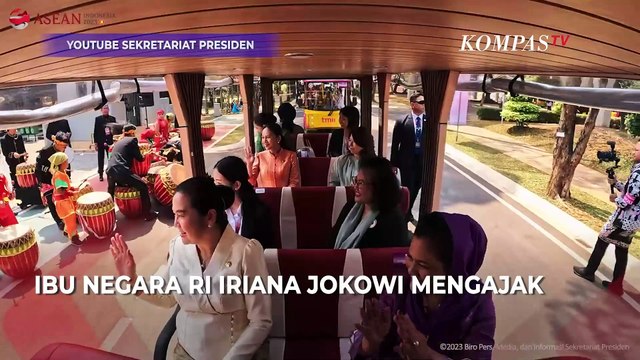 Saat Iriana Ajak Para Ibu Negara ASEAN Keliling TMII