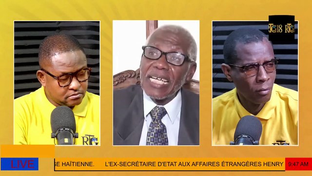 #HAITI|DEKANTE| Dr. Henry Robert Sterlin,Ex-secrétaire d'Etat aux Affaires Etrangères