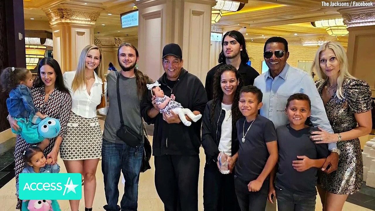 Prince Jackson & Blanket Jackson Make Rare Appearance In Jackson Family Photo