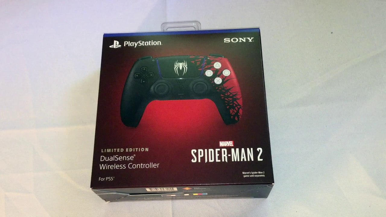 UNBOXING : LIMITED EDITION ( SPIDERMAN 2 ) SONY DUALSENSE PS5 