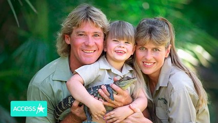Robert Irwin Twins w_ Steve Irwin In Recreated Photo
