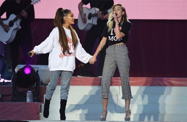 Miley Cyrus: Sie flirtete mit Ariana Grande