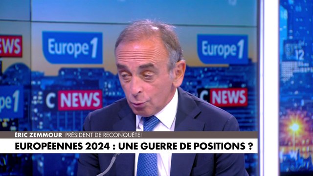 Eric Zemmour : «Jordan Bardella a des idées que je ne peux pas réprouver puisque ce sont souvent les miennes»