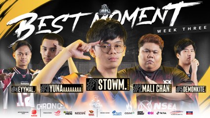 Sorotan Terbaik MPL Malaysia Musim 12 Minggu 3