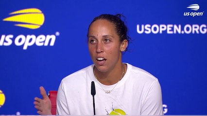 US Open 2023 - Madison Keys, qualified for the US Open semi-finals : "I hardly receive any interview requests and I hope it will continue like this".