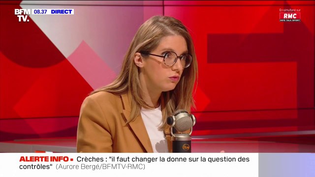 Crèches: Il faut changer la donne sur la question des contrôles souligne Aurore Bergé, ministre des Solidarités