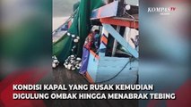 Kapal Nelayan Karam di Pantai Gayasan Blitar, 8 ABK Hilang!