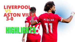 Football Video: Liverpool vs Aston Villa 3-0 Highlights #LIVAVL .